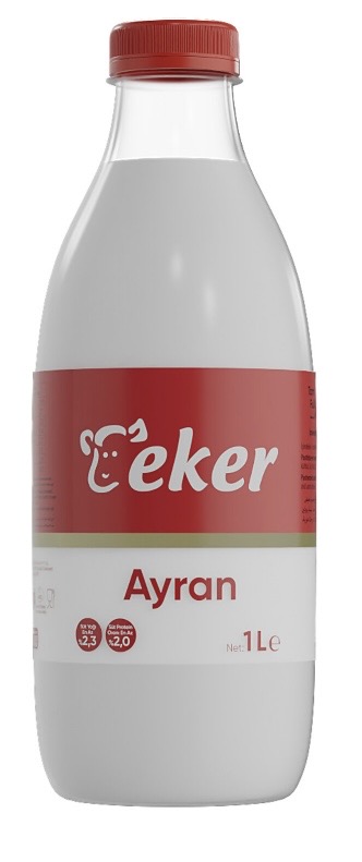 1 LİTRE EKER AYRAN 